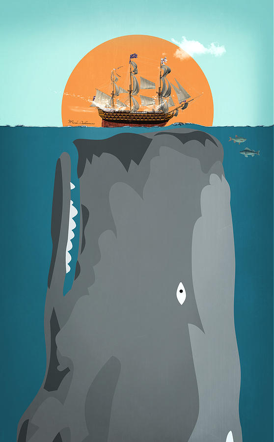 Fish Digital Art - The Big Fish by Mark Ashkenazi
