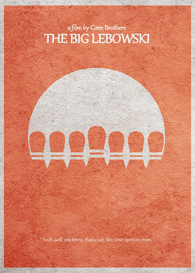 The Big Lebowski Photograph - The Big Lebowski by Inspirowl Design