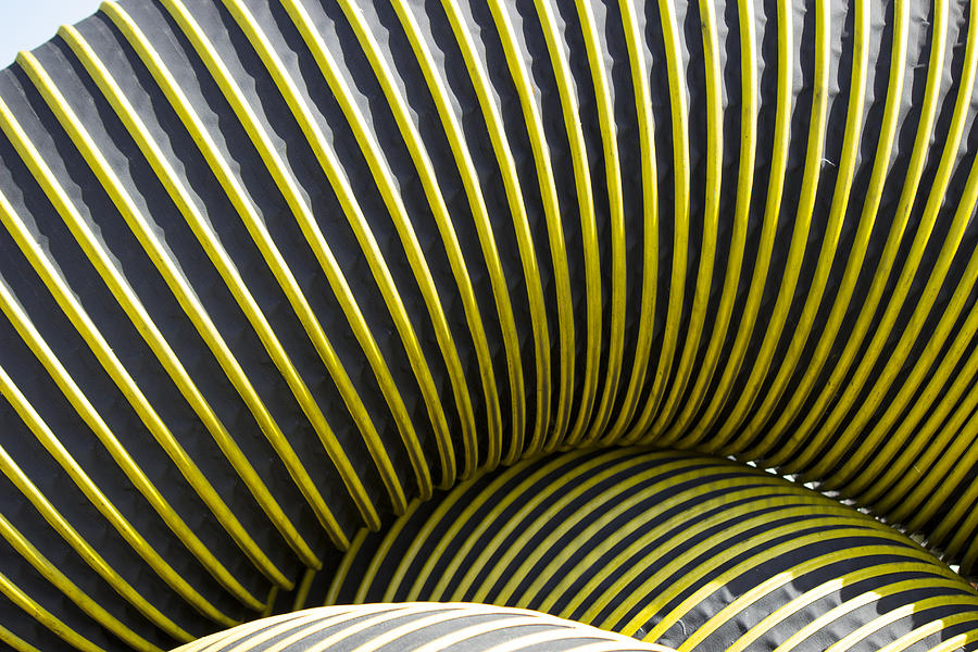 The Big Yellow Tube Four Photograph by Cathy Anderson