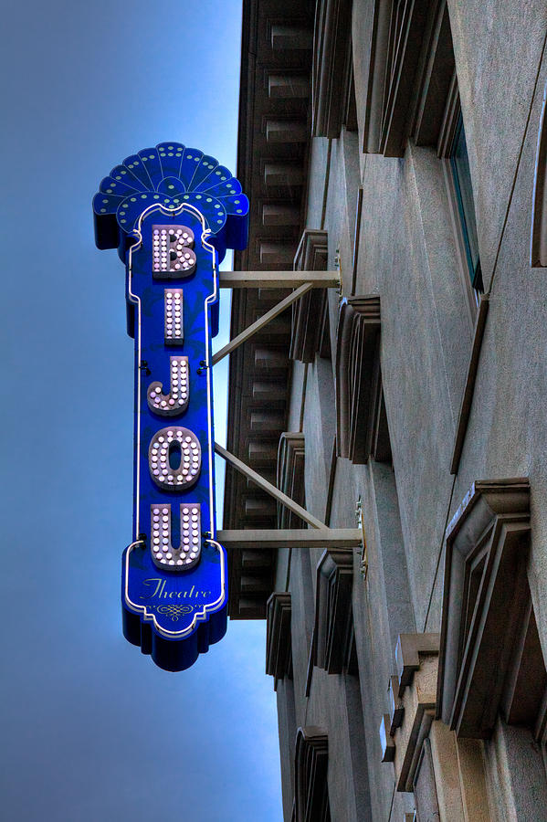 The Bijou Theatre - Knoxville Tennessee Photograph by David Patterson