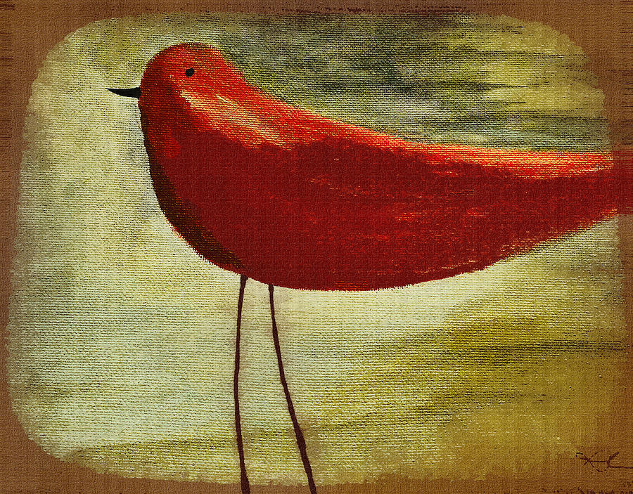 The Bird - 08b Painting by Variance Collections