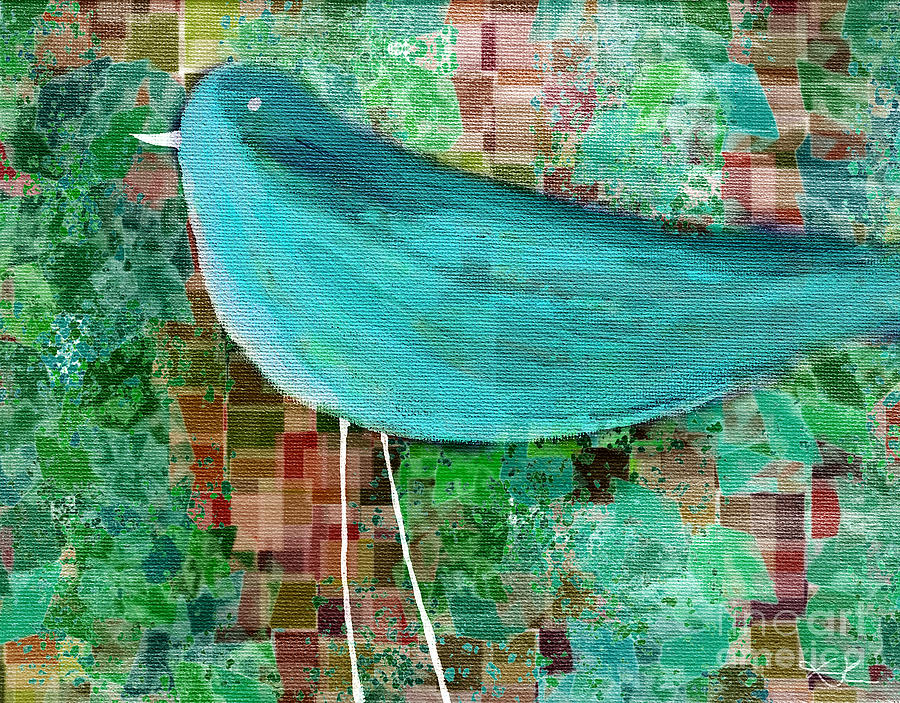 The Bird - 23a1c2 Painting by Variance Collections