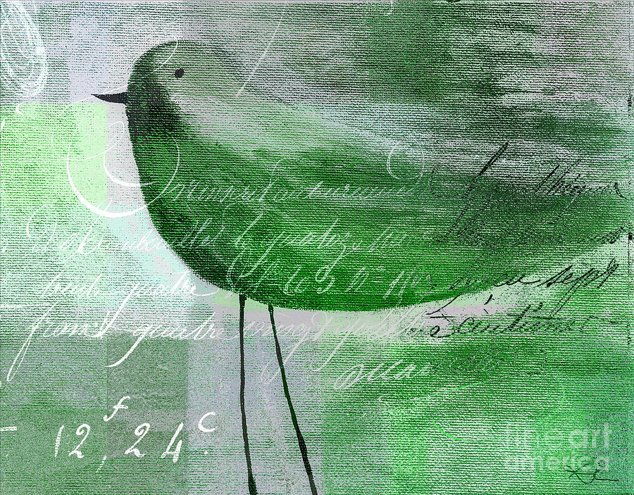 The Bird - gr-j099225225-02 Painting by Variance Collections