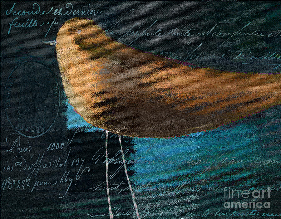 The Bird - j100124164-c25 Painting by Variance Collections