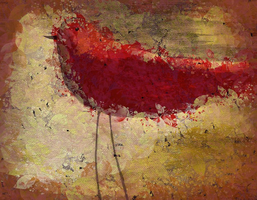 The Bird - s65b Painting by Variance Collections