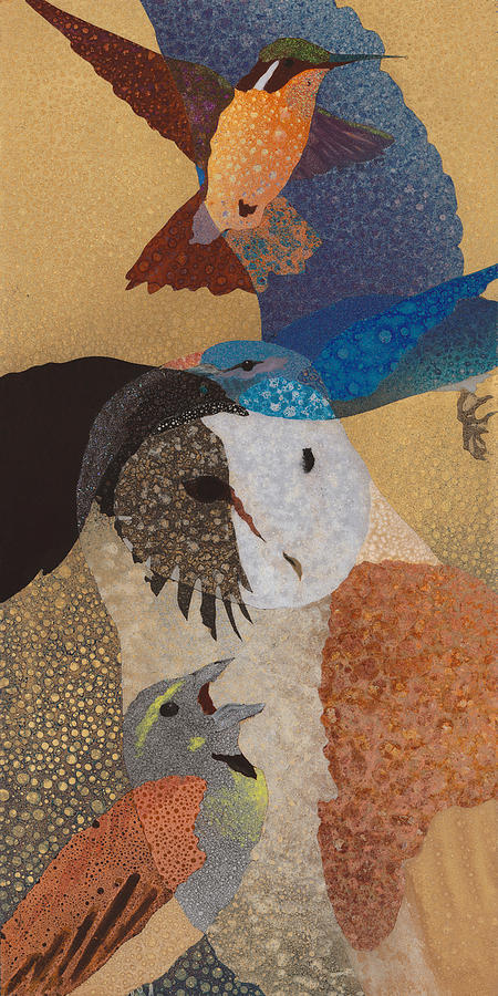 The Birds II Painting by Fred Chuang