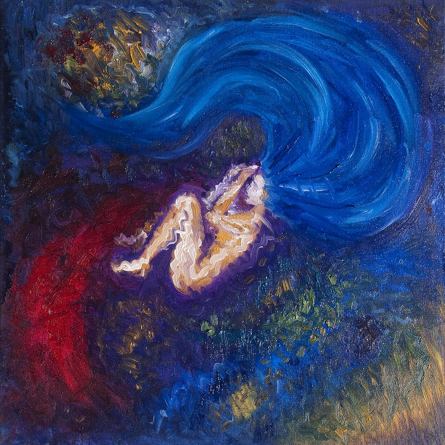 Expressionism Painting - The Birth of Sora by Sora Neva