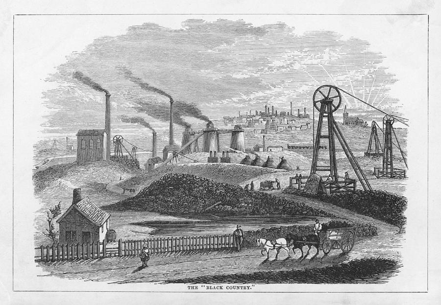 'the Black Country' Date 1869 Drawing by Mary Evans Picture Library ...