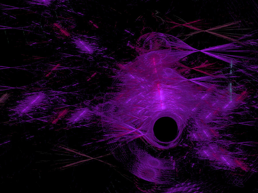 The Black Hole Digital Art by Richard J Cassato