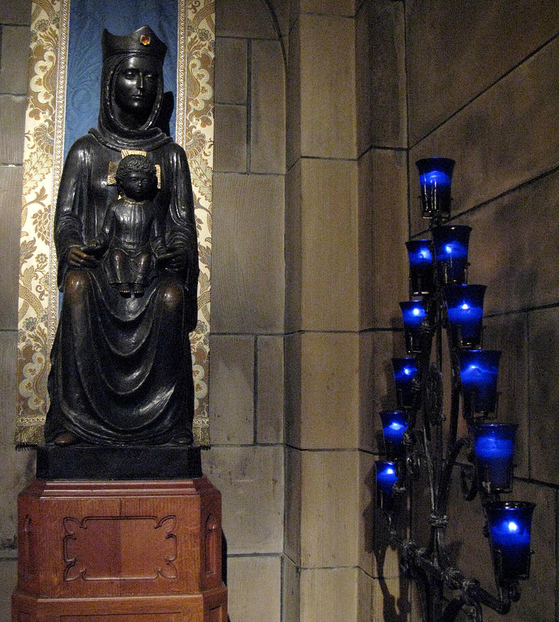 The Black Madonna of Saint Thomas Photograph by Cornelis Verwaal
