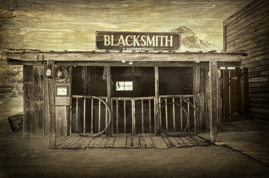 The Blacksmith Shop Photograph by Barbara Manis