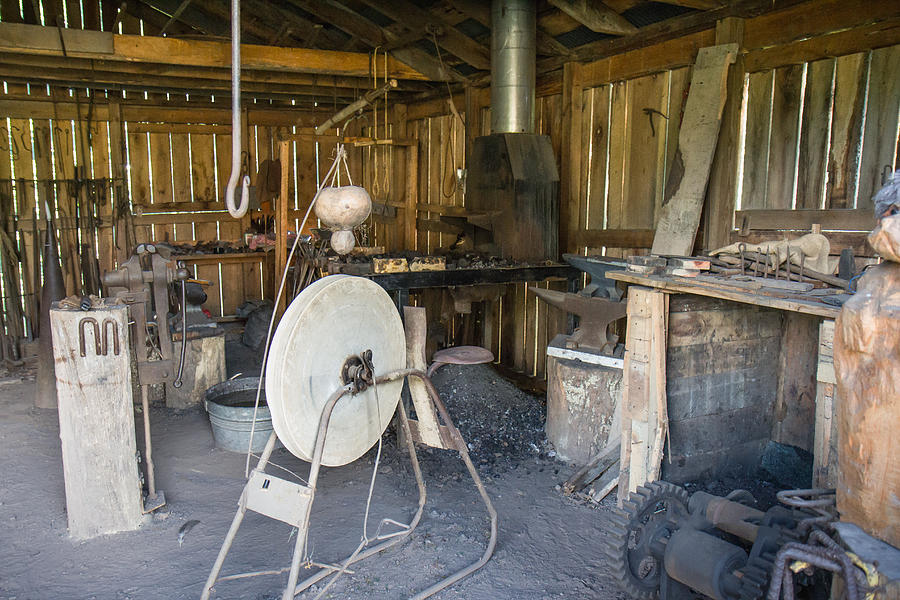 The Blacksmith Shop Photograph by Mary Almond