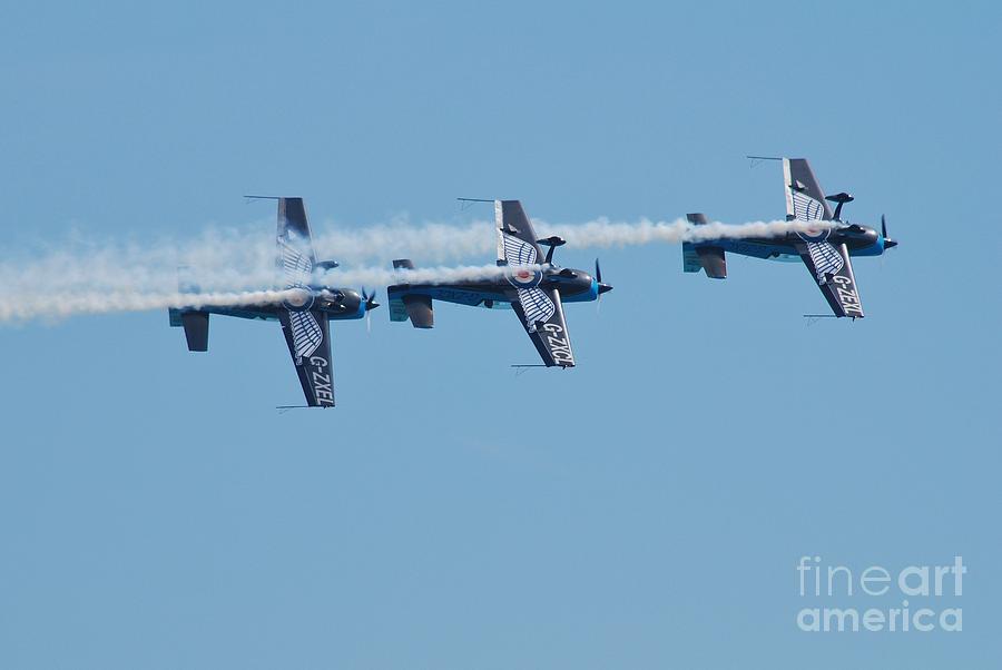 The Blades aerobatic team Photograph by David Fowler