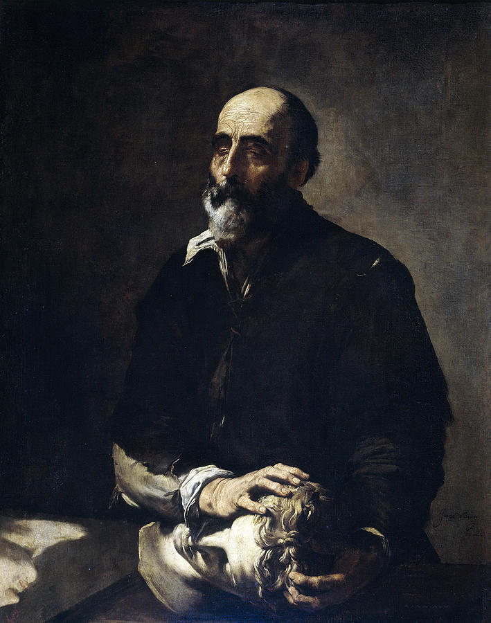 The Blind Sculptor or Allegory of Touch Painting by Jusepe de Ribera
