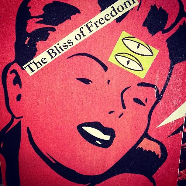 The Bliss Of Freedom - Old Collage Photograph by All Natural Me