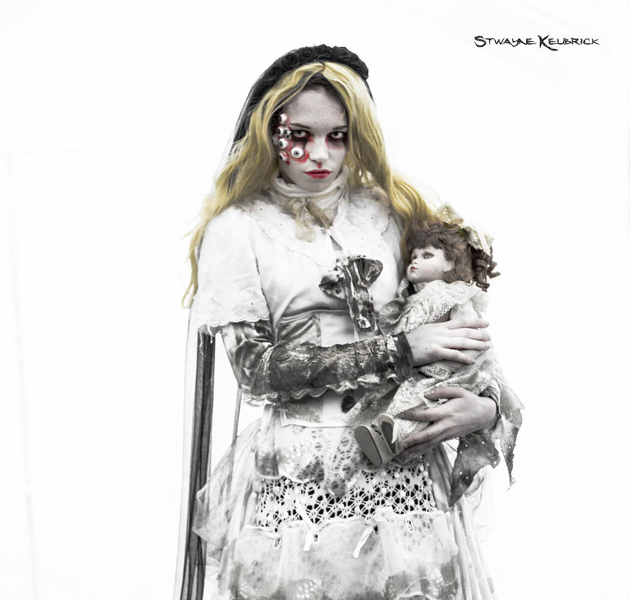 Zombie Day Photograph - The haunted Angel by Stwayne Keubrick Zombie Day Photograph - The haunted Angel by Stwayne Keubrick
