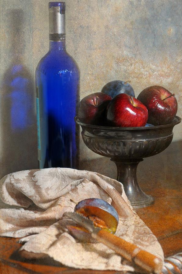 The Blue Bottle Photograph by Diana Angstadt - Fine Art America