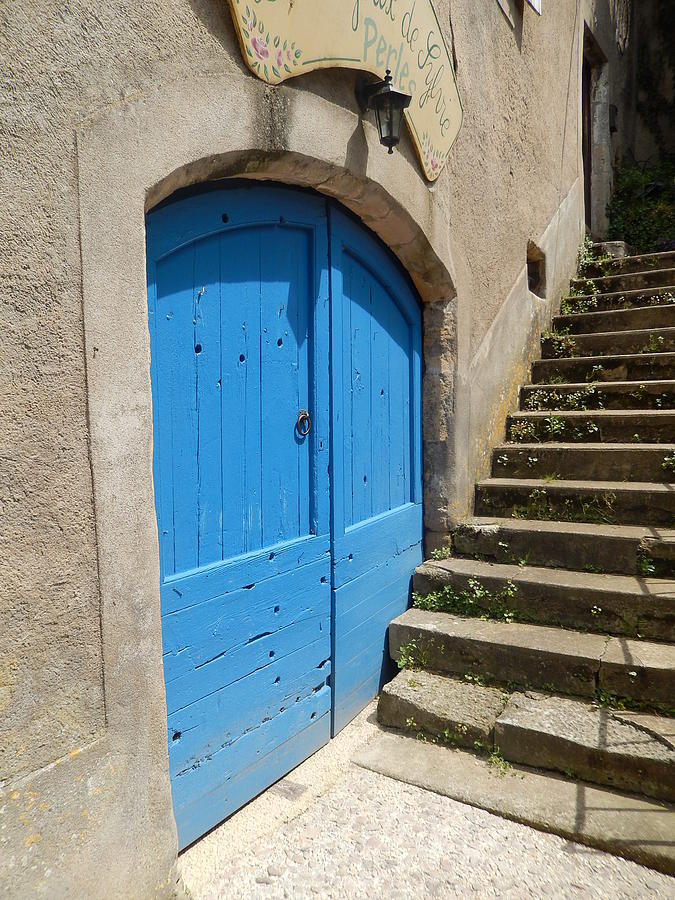 The Blue Door Photograph by Dany Lison