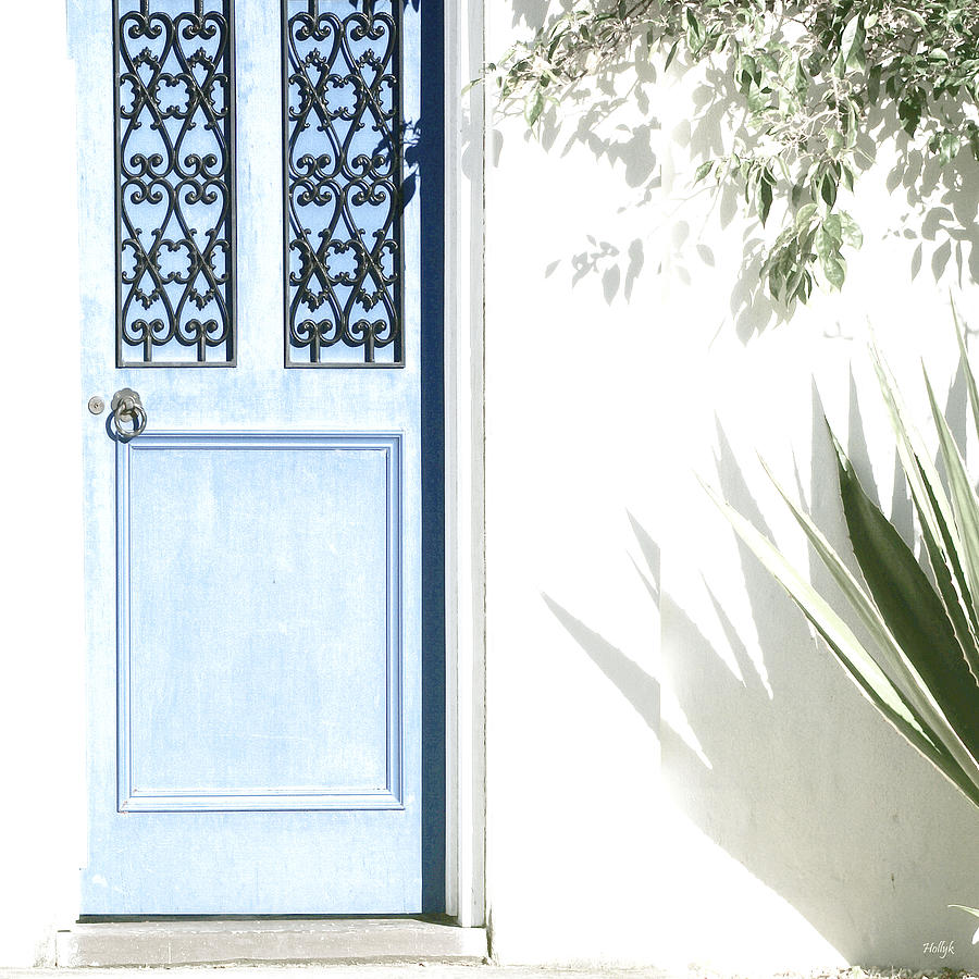 The Blue Door Photograph by Holly Kempe