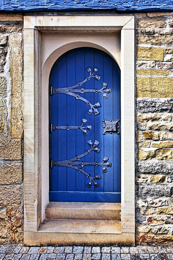 Architecture Photograph - The Blue Door by Marcia Colelli
