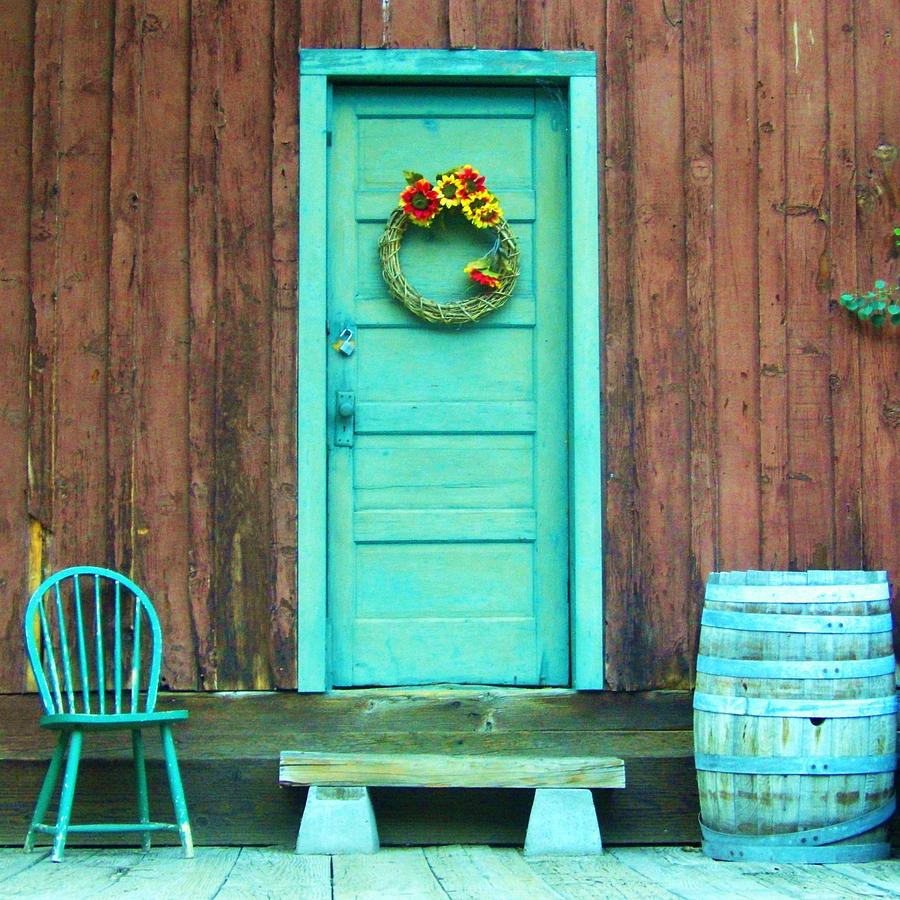 The Blue Door Photograph by Marilyn Diaz