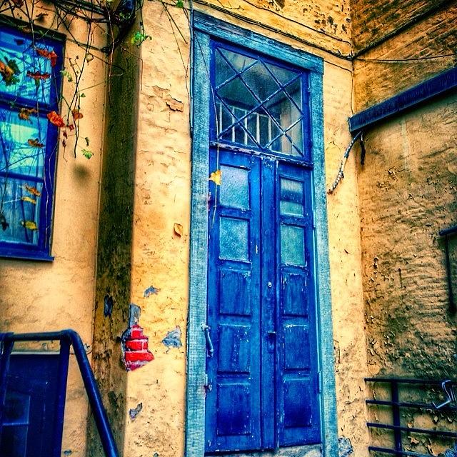 The Blue Door Photograph by Urs Steiner