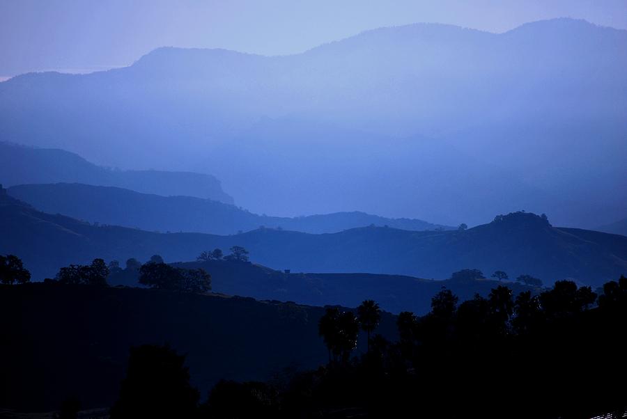 Mountain Photograph - The Blue Hills by Matt Quest