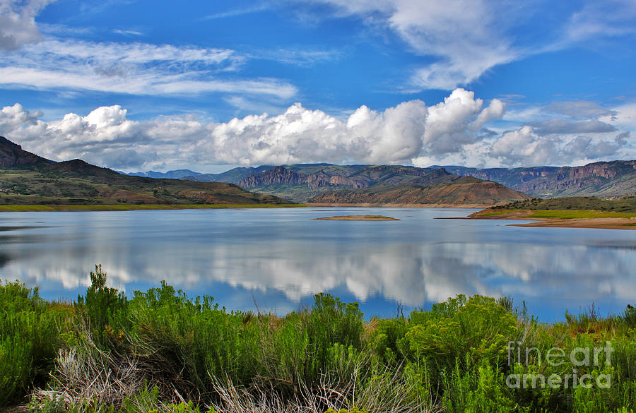 The Blue Mesa Western Slope Colorado Photograph by Janice Pariza