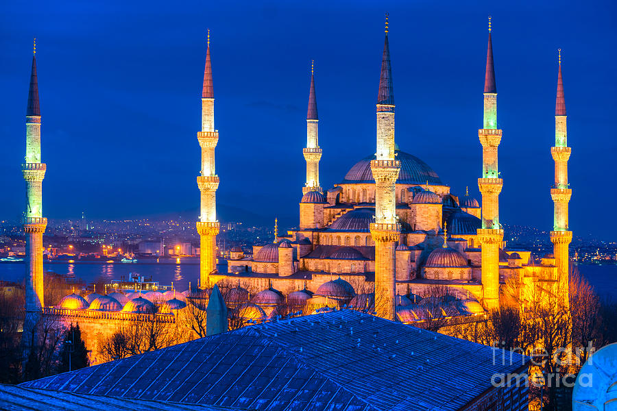 The Blue Mosque - Istanbu -  Turkey Photograph by Luciano Mortula