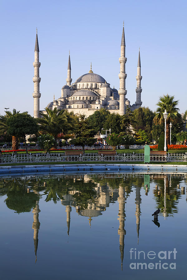 The Blue Mosque Sultanahmet Istanbul Photograph by Robert Preston