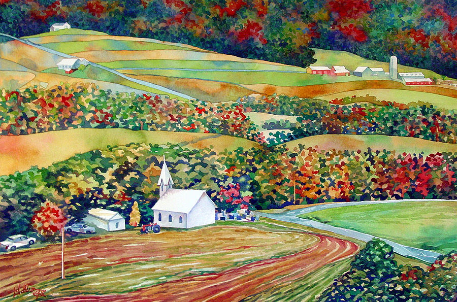 The Blue Ridge Painting by Mick Williams