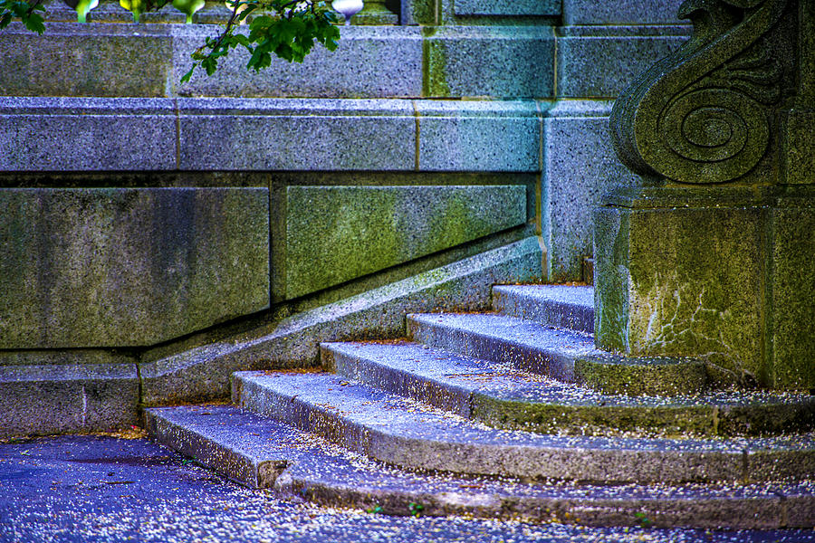 The Blue Stairs Photograph by Raymond Kunst