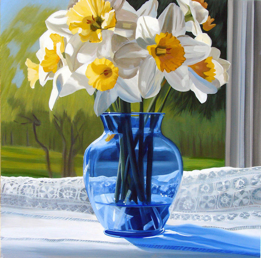 Easy Paintings Of Flowers In A Vase - megan-horsinaround