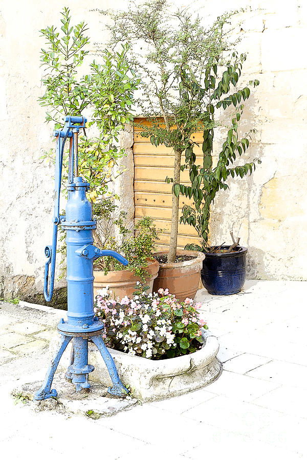 The Blue Water Pump Photograph by Heiko Koehrer-Wagner