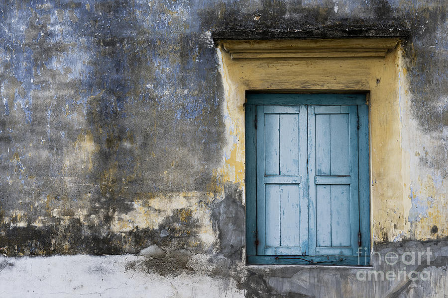 The blue window Photograph by Ivy Ho