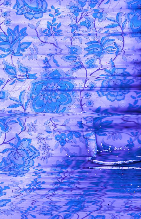 Flower Painting - The Blues Dont Have to Make You Blue by Anne-Elizabeth Whiteway