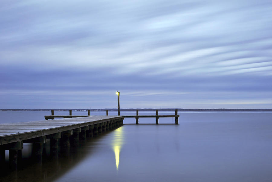 Pier Photograph - The Blues Lavallette New Jersey by Terry DeLuco