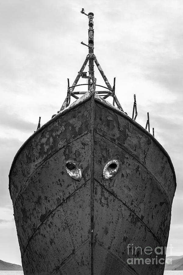 The Boat Photograph by Gunnar Orn Arnason
