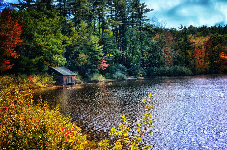 The Boat House Photograph by Tricia Marchlik