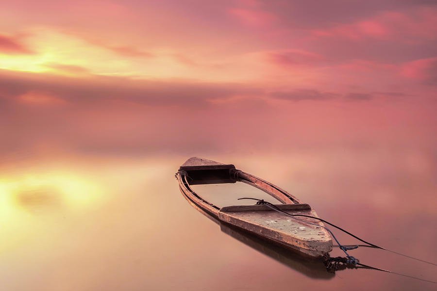 The Boat Photograph by Joaquin Guerola