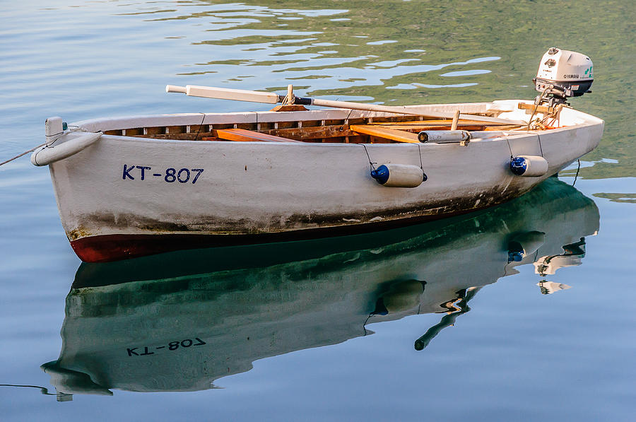 The boat Photograph by Sergey Simanovsky