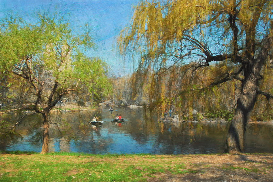 The Boats at Central Park Photograph by Jean-Pierre Ducondi