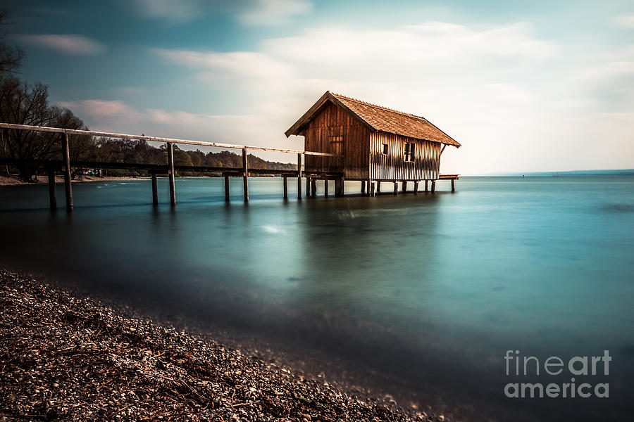 The boats house II Photograph by Hannes Cmarits