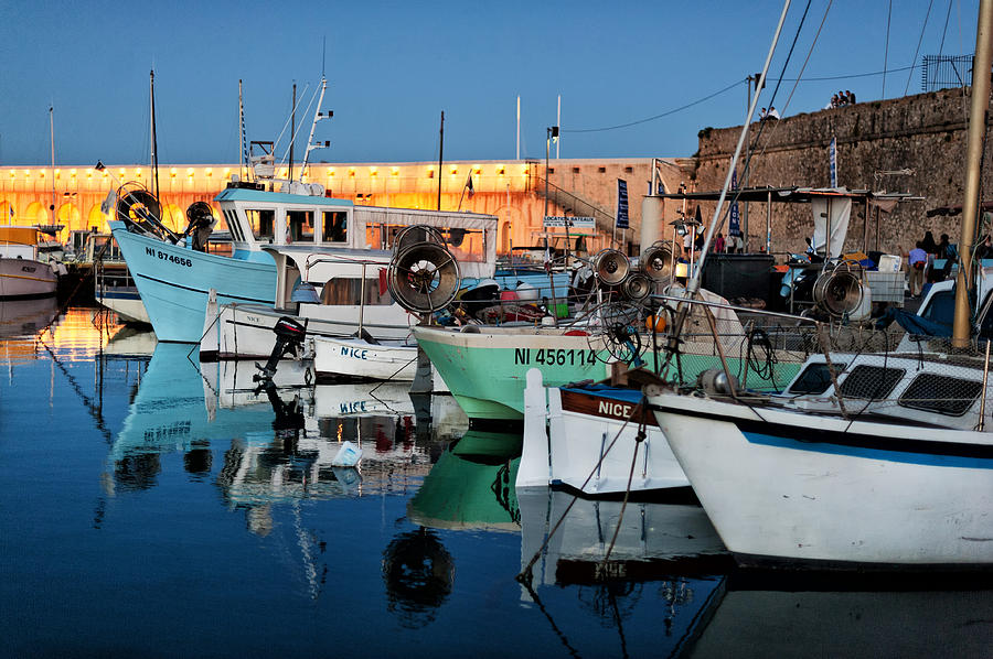 The Boats of Antibes Marina Photograph by David Giral