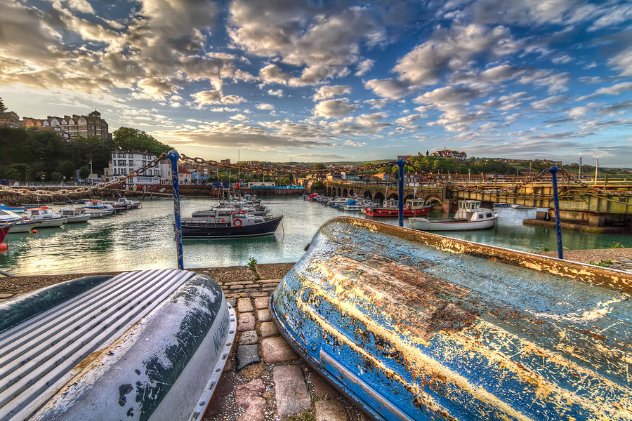 Boat Photograph - The Boats of Folkestone by Tim Stanley
