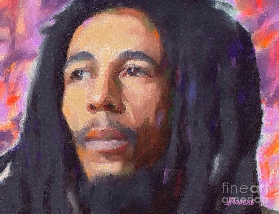 The Bob Marley Painting by Joe Roache