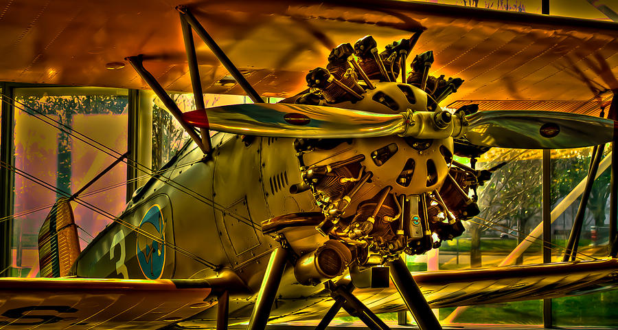 Seattle Photograph - The Boeing Model 100 P-12 by David Patterson