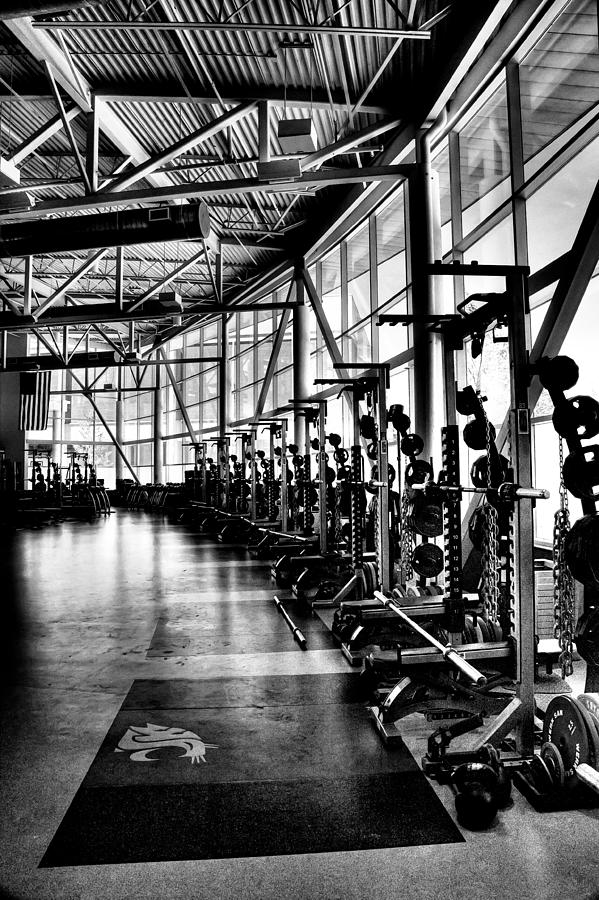 Washington State University Photograph - The Bohler Athletic Complex Weight Room - WSU by David Patterson