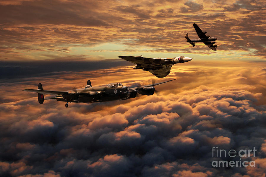 The Bomber Age  Digital Art by Airpower Art