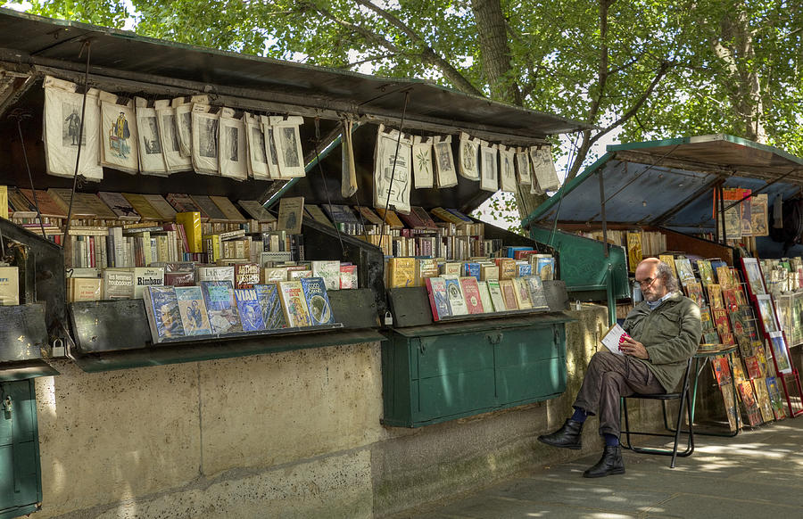 The Book Seller Photograph by Sue Cullumber